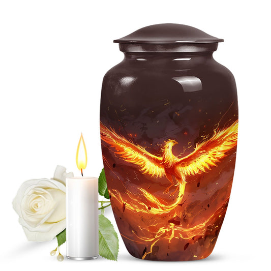 Classic Phoenix urn suitable for male and female adult ashes