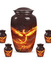Classic Phoenix urn suitable for male and female adult ashes