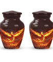 Classic Phoenix urn suitable for male and female adult ashes
