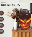 Classic Phoenix urn suitable for male and female adult ashes