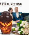 Classic Phoenix urn suitable for male and female adult ashes