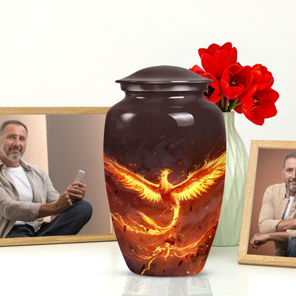 Classic Phoenix urn suitable for male and female adult ashes