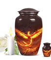 Classic Phoenix urn suitable for male and female adult ashes
