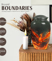Classic 10-inch Phoenix urn for mom, customizable
