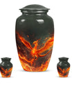 Classic 10-inch Phoenix urn for mom, customizable
