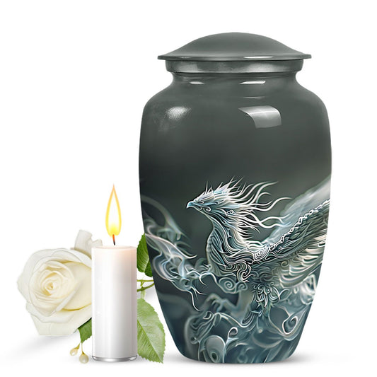 Phoenix cremation urn for dad