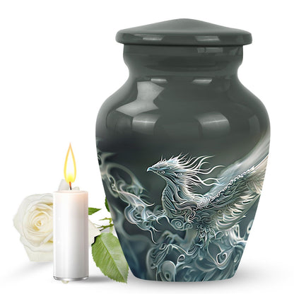 Phoenix cremation urn for dad