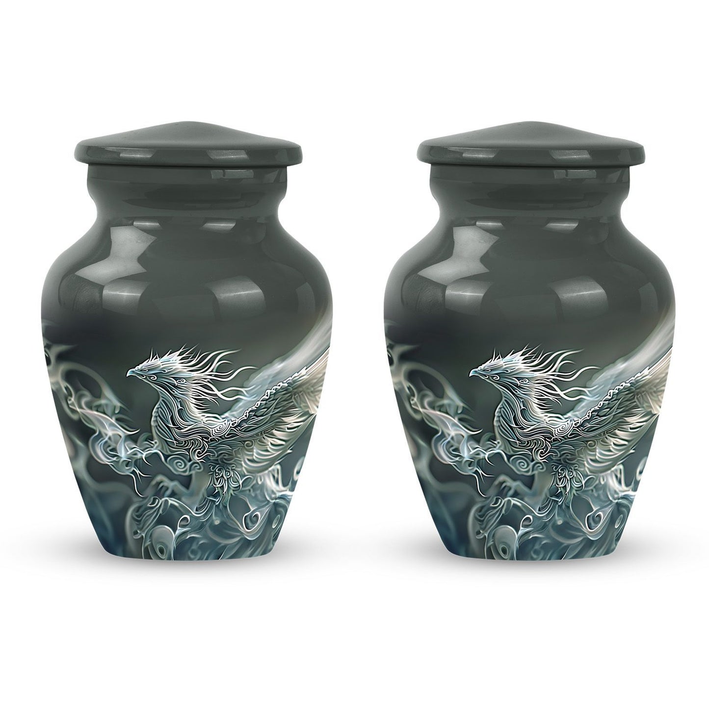 Phoenix cremation urn for dad