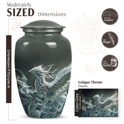 Phoenix cremation urn for dad