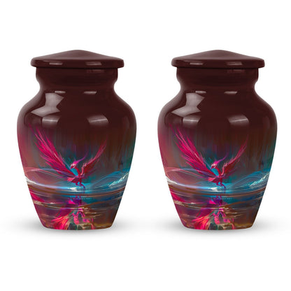 Phoenix cremation urn for ashes adult male