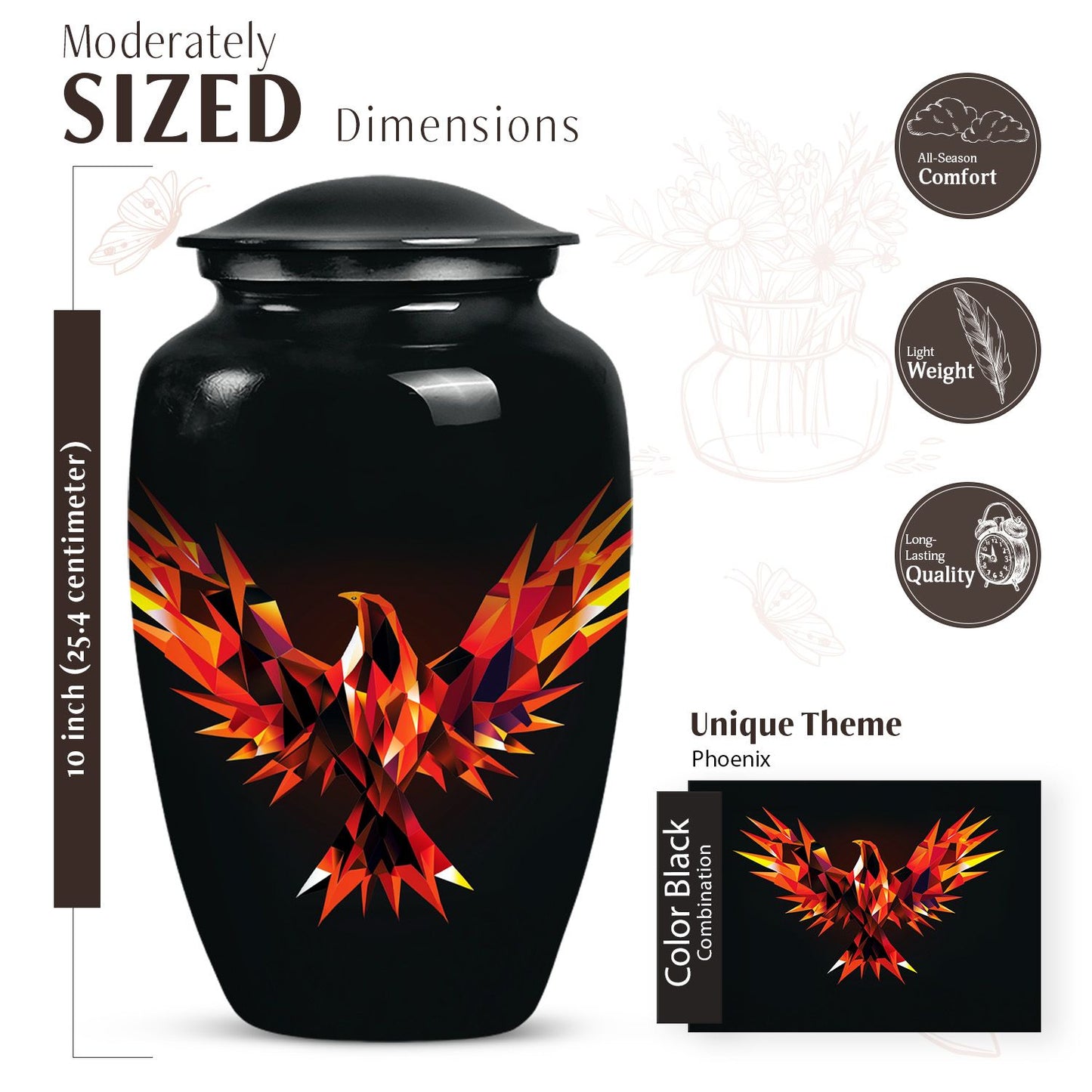  classic phoenix urn made 