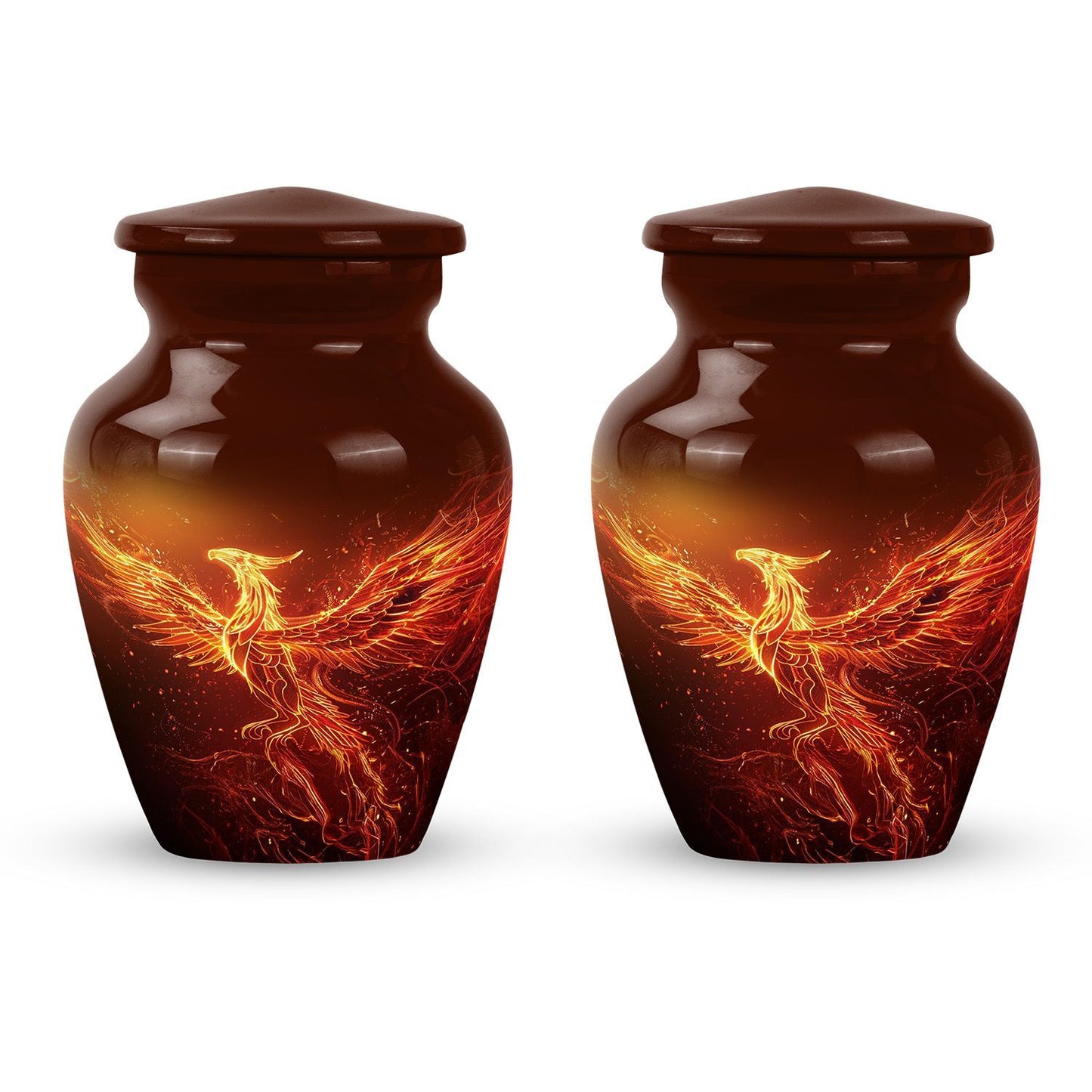 10-inch Phoenix urn.