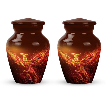 10-inch Phoenix urn.