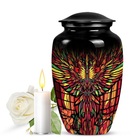 classic phoenix urn for memorial.