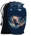 10 inch wolf urn