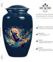 10 inch wolf urn