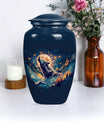 10 inch wolf urn