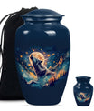 10 inch wolf urn