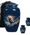 10 inch wolf urn