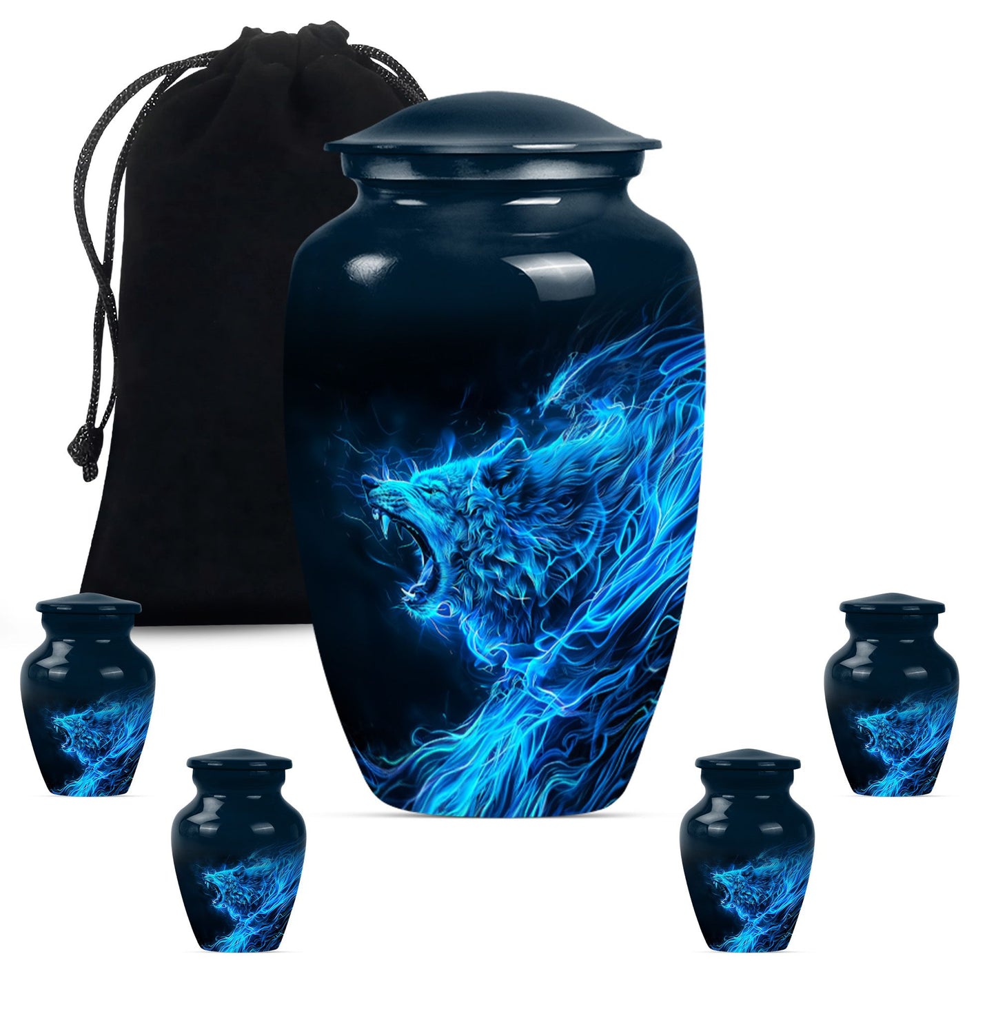 Wolf Urn