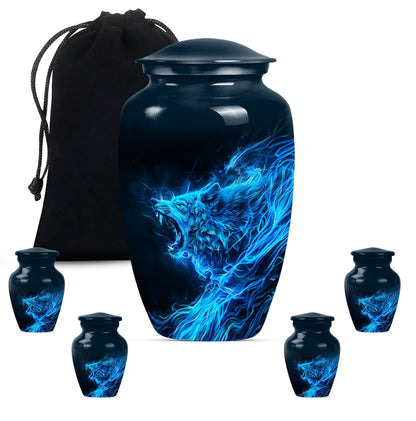 Wolf Urn