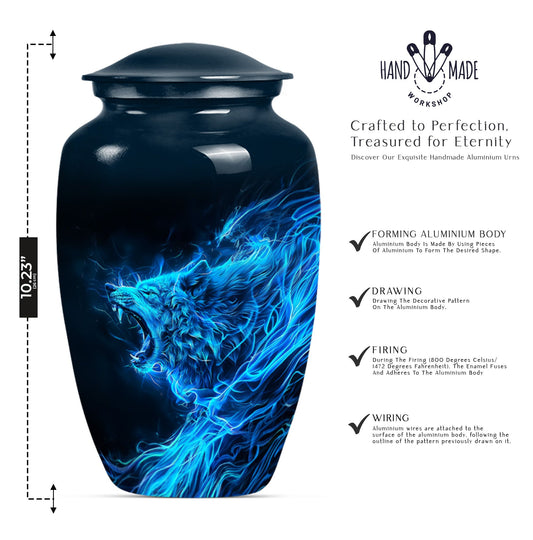 Wolf Urn