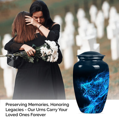 Wolf Urn