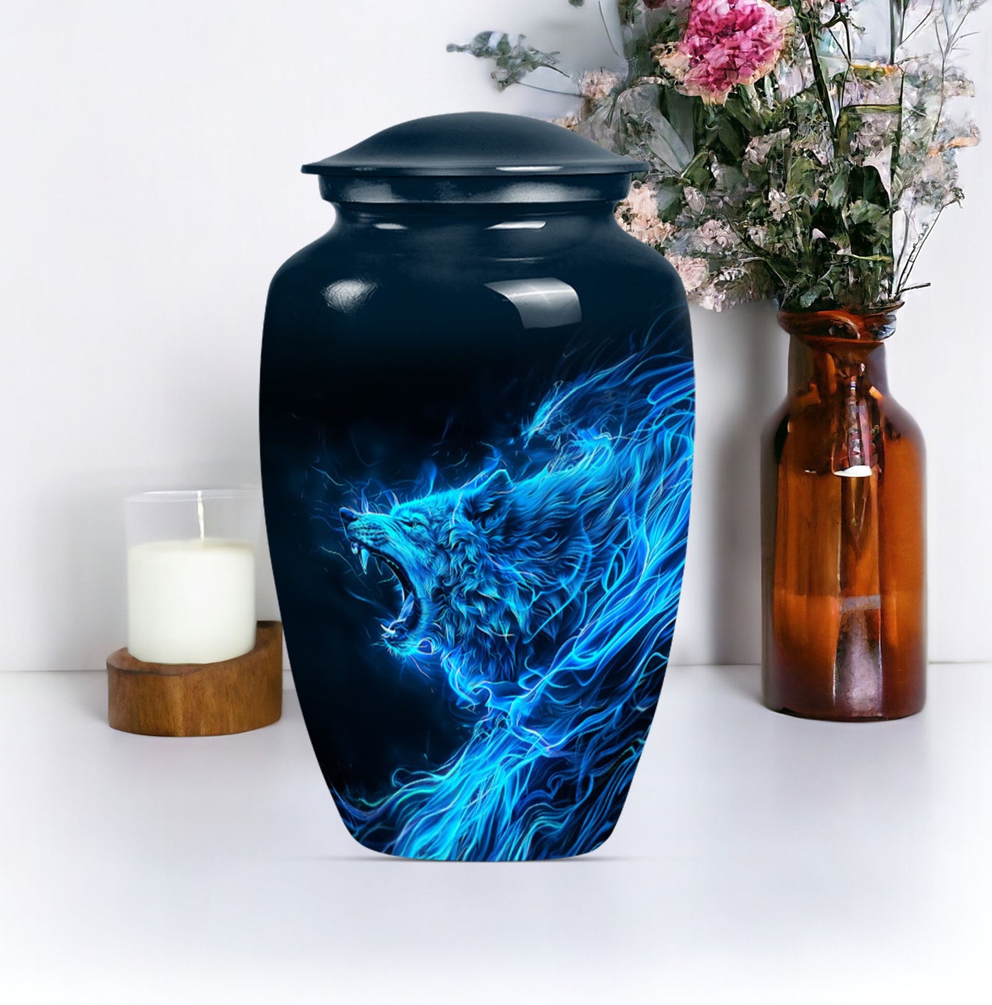 Wolf Urn