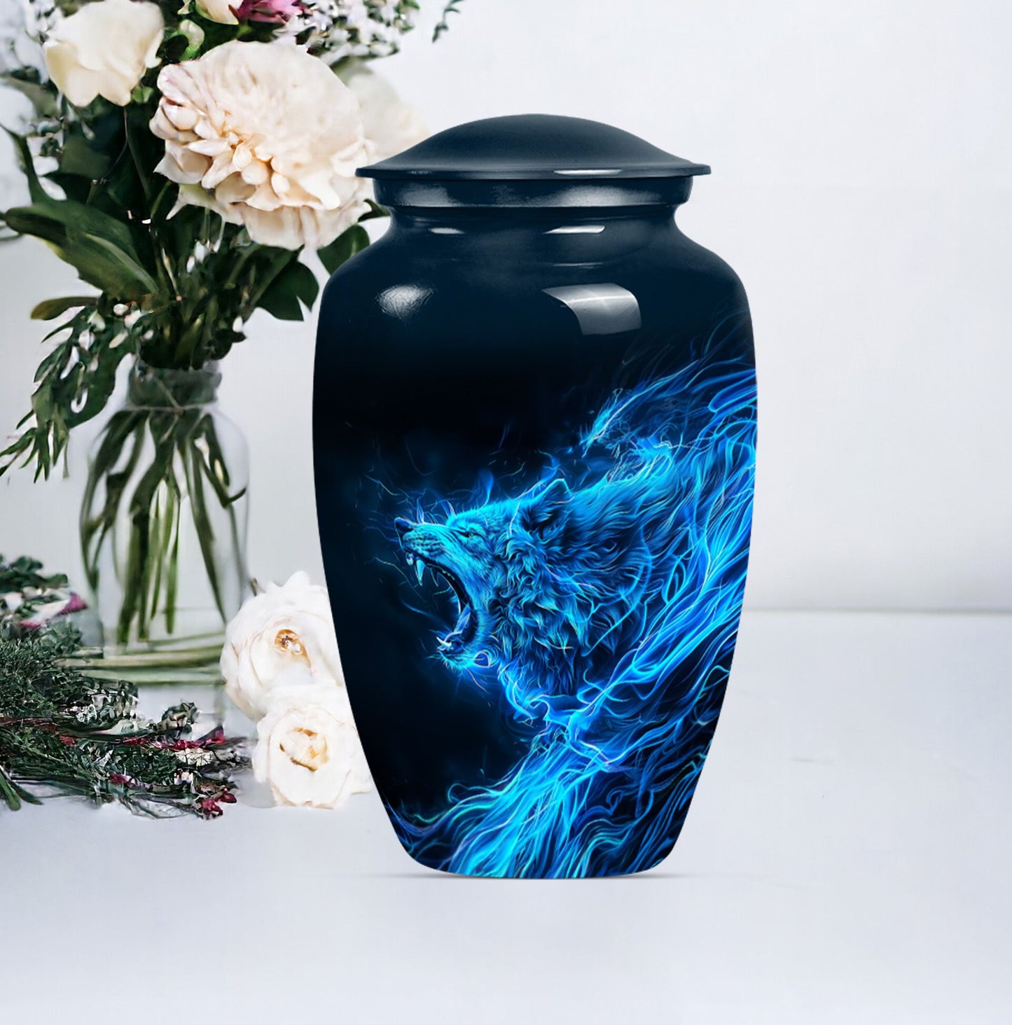 Wolf Urn