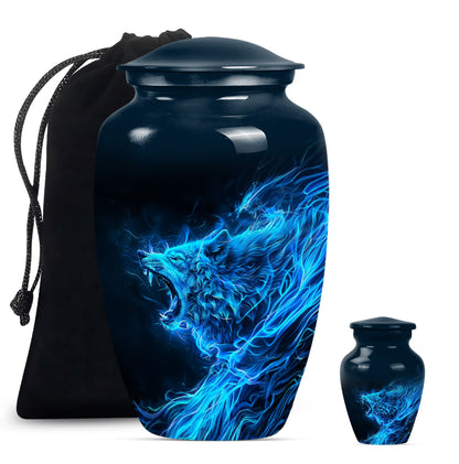 Wolf Urn