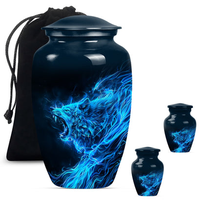 Wolf Urn