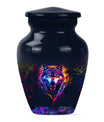 Wolf Keepsake Urn Funeral, Ashes Cremation Urn