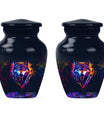 Wolf Keepsake Urn Funeral, Ashes Cremation Urn