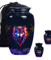 Wolf Keepsake Urn Funeral, Ashes Cremation Urn
