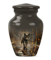 Wolf Urn For Ashes Adult Male Small Funeral, Ashes Memorial Urn