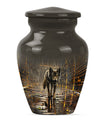 wolf urn  for cremation ashes