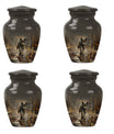 wolf urn  for cremation ashes