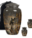wolf urn  for cremation ashes