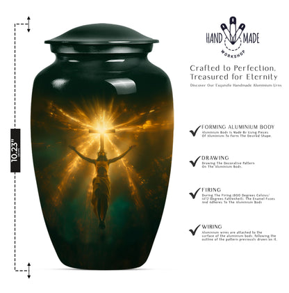 Jesus Urn for adult ashes