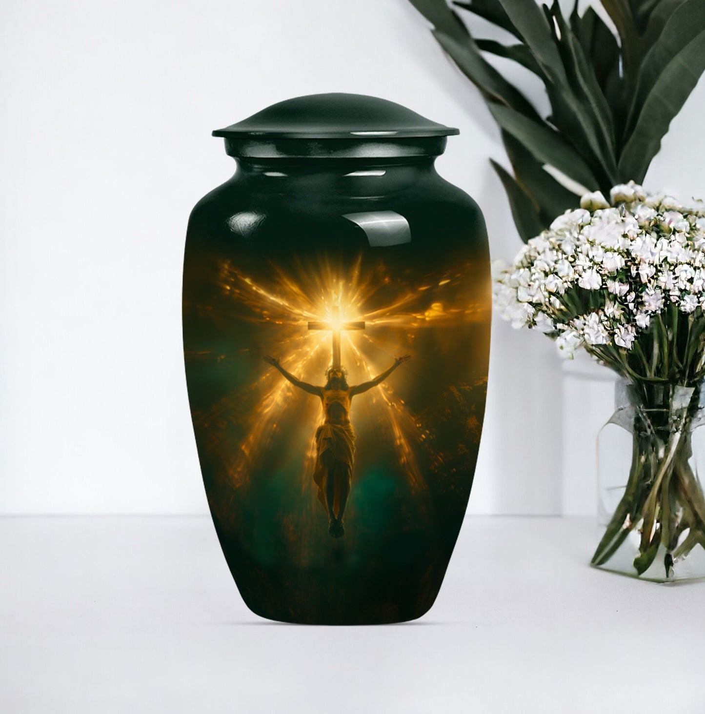 Jesus Urn for adult ashes