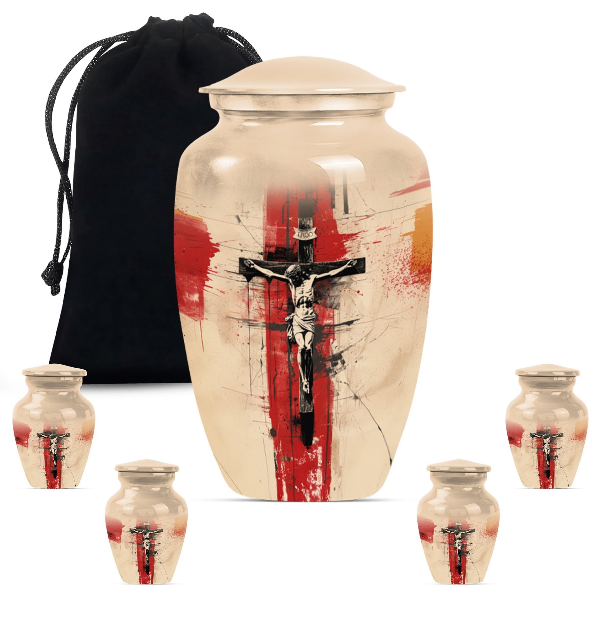 Jesus Small Urn For Human Ashes Large Funeral, Ashes Urn For Ashes