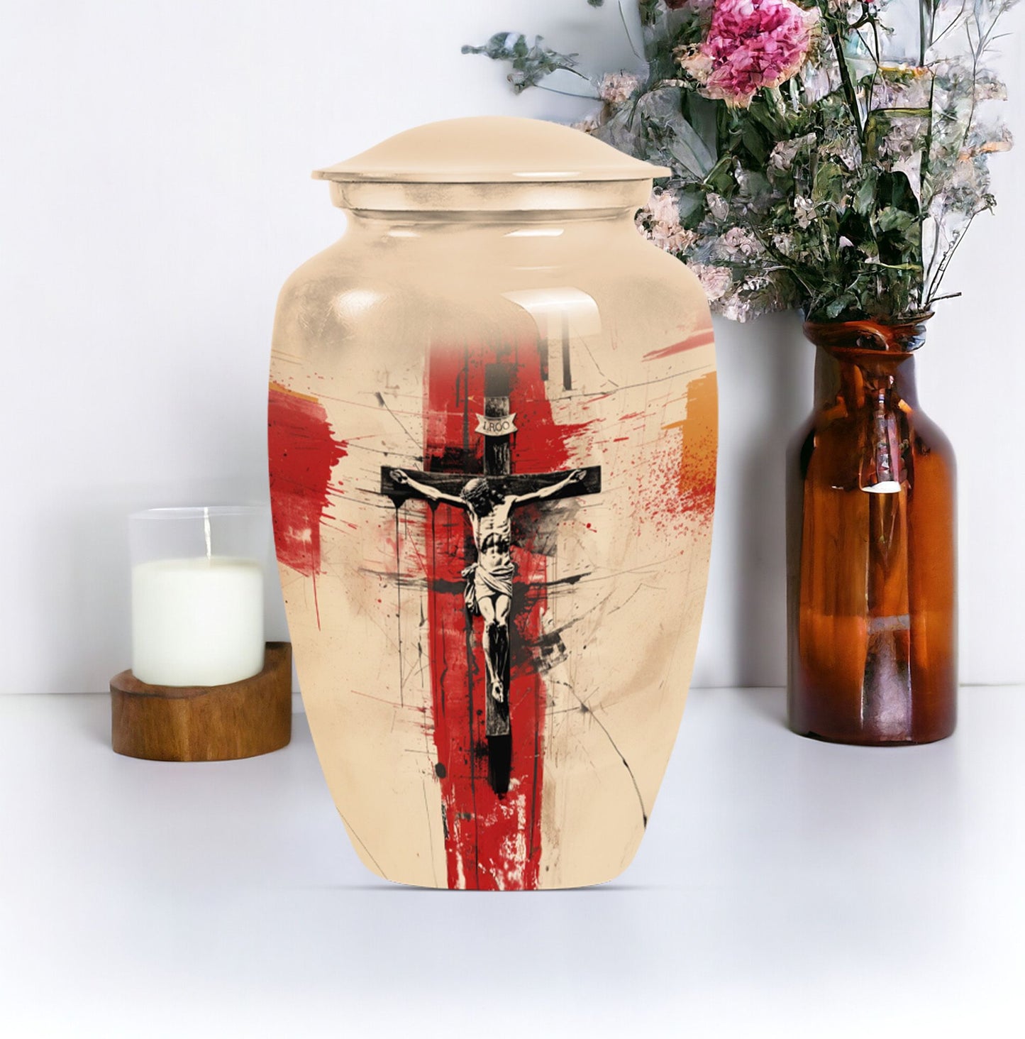 Jesus Urn for human ashes