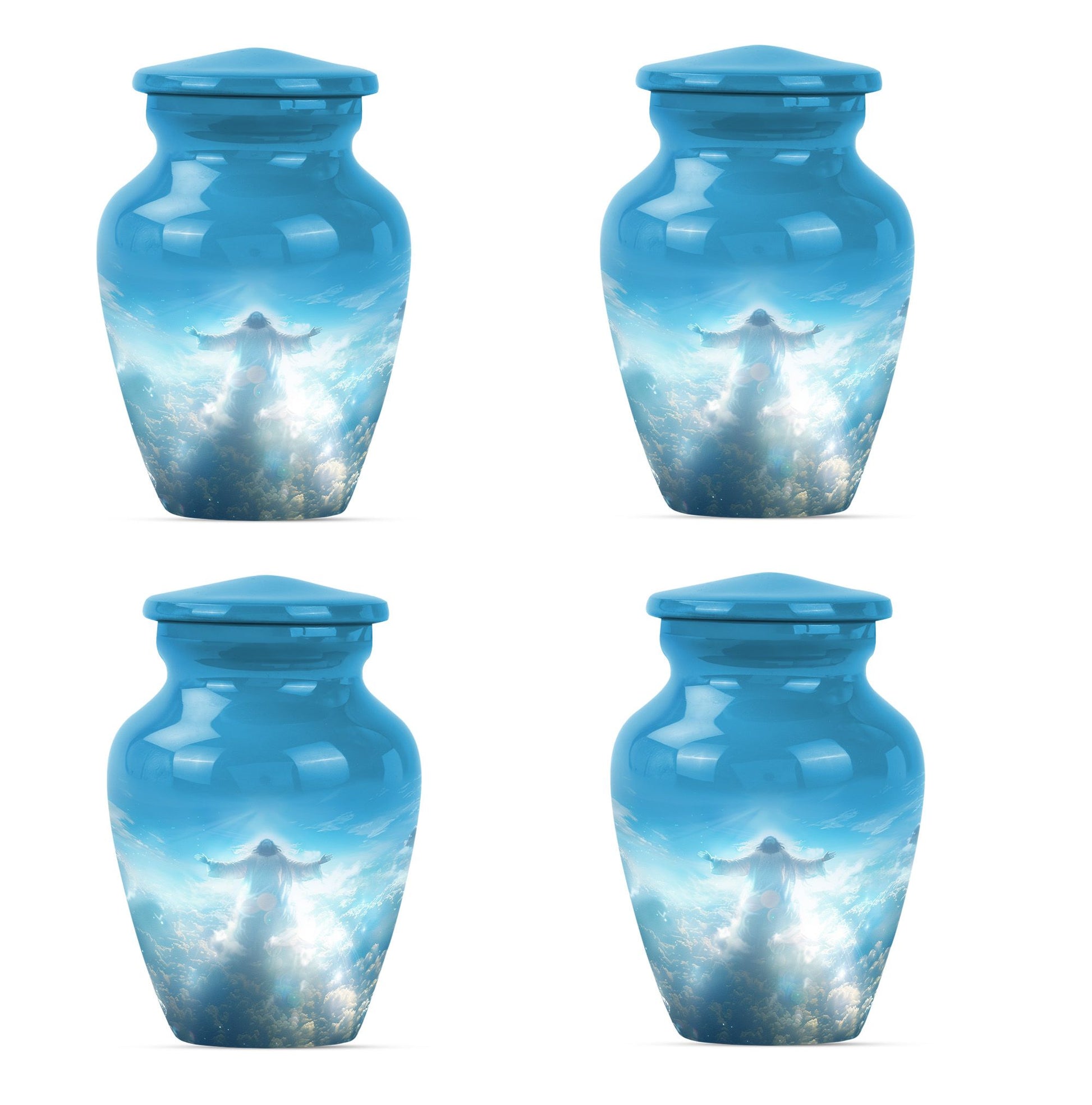Jesus Small Ashes Keepsake Funeral, Ashes Cremation Urn