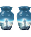 Jesus Urn For Human Ashes Adult Female Funeral, Ashes Cremation Urn
