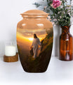 Large 10 inch Jesus Urn, designed for adult ashes.
