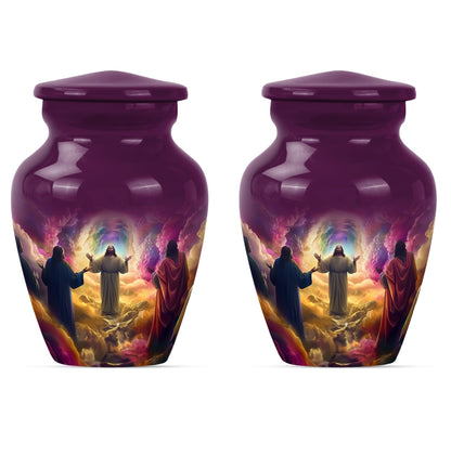 Classic Jesus Urn, memorial urn for cremation ashes.