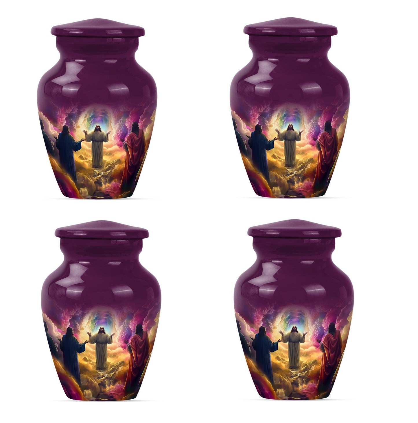 Classic Jesus Urn, memorial urn for cremation ashes.