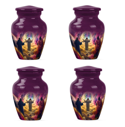 Classic Jesus Urn, memorial urn for cremation ashes.