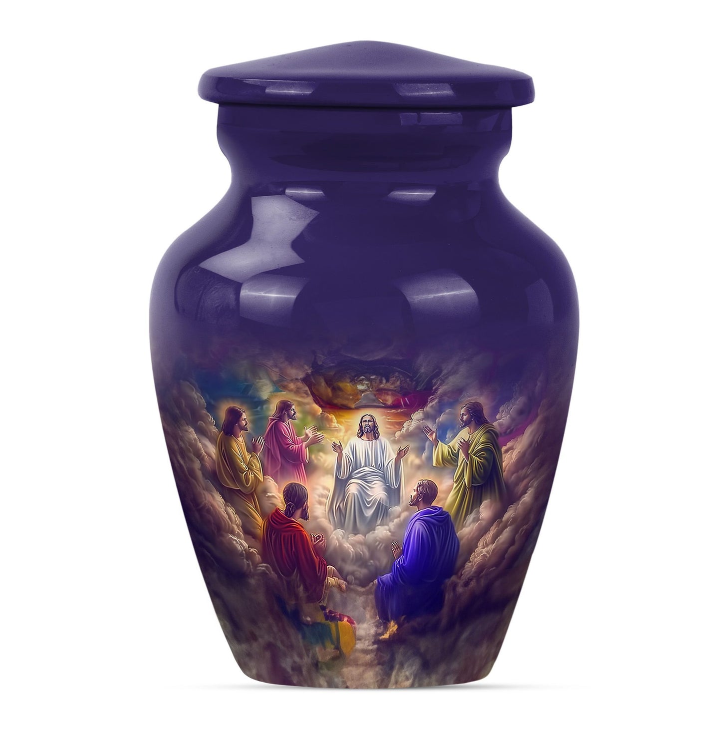 Jesus Urn, classic large funeral burial and memorial urn for human ashes