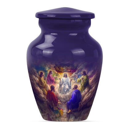 Jesus Urn, classic large funeral burial and memorial urn for human ashes